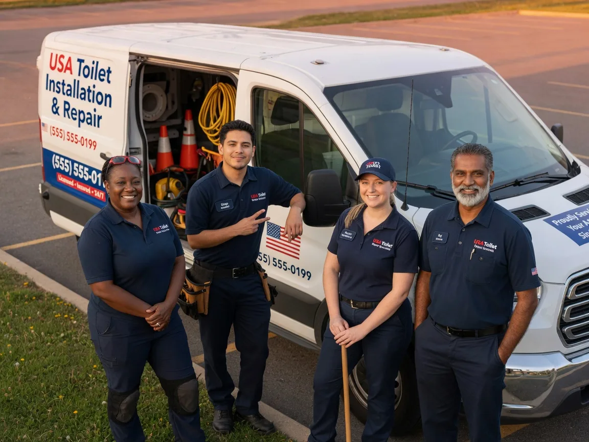 Toilet Installation company in Wellington, IL
